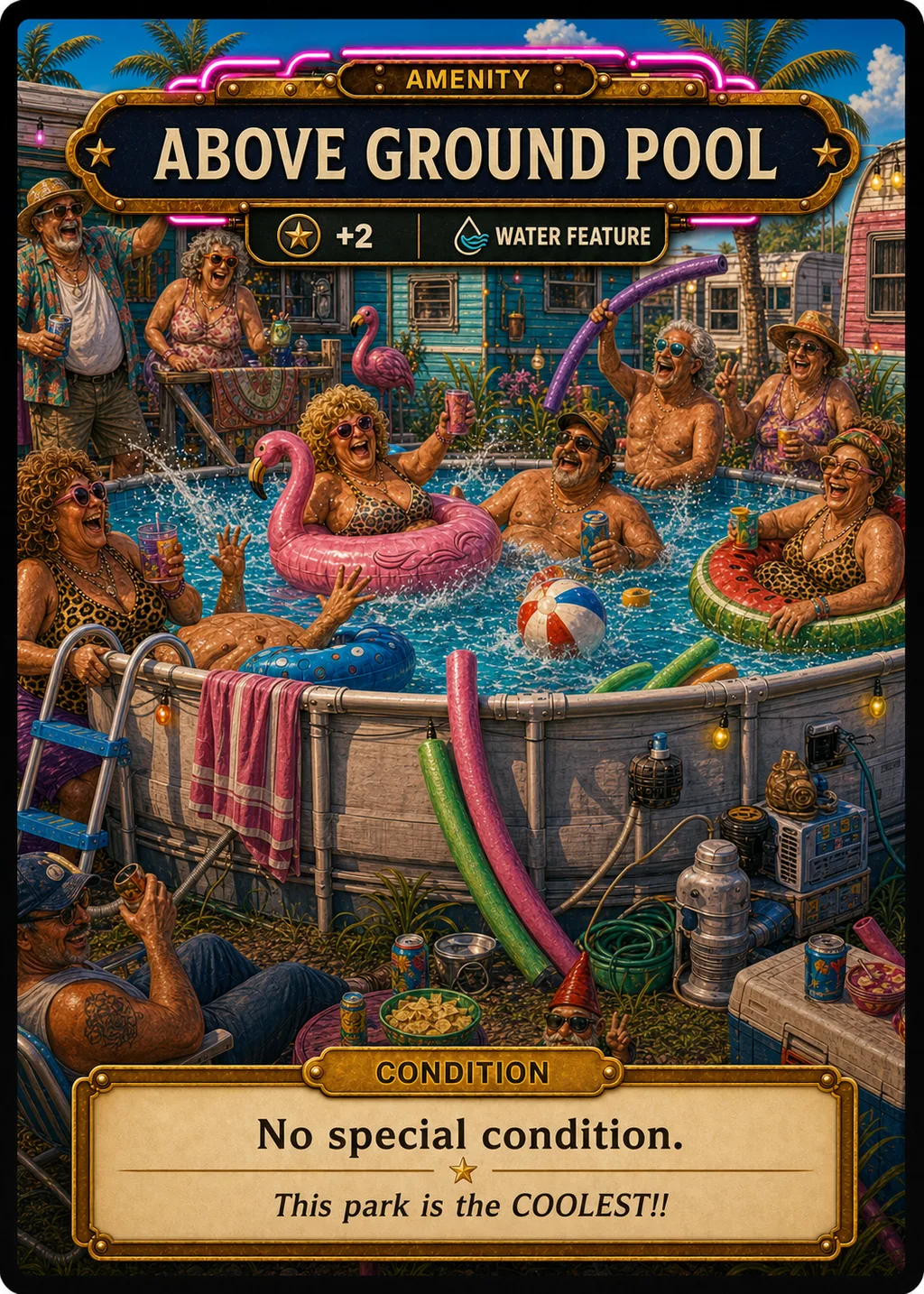 Above Ground Pool Amenity card