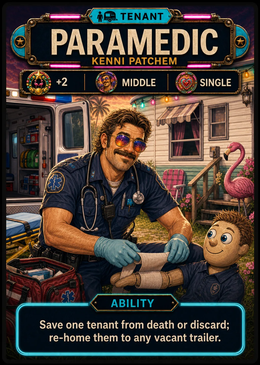 Paramedic Tenant card